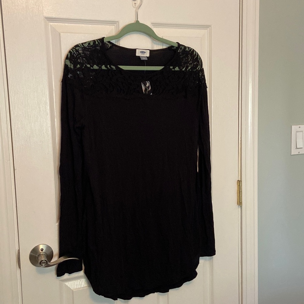 Old Navy Shift Dress with Lace Detail